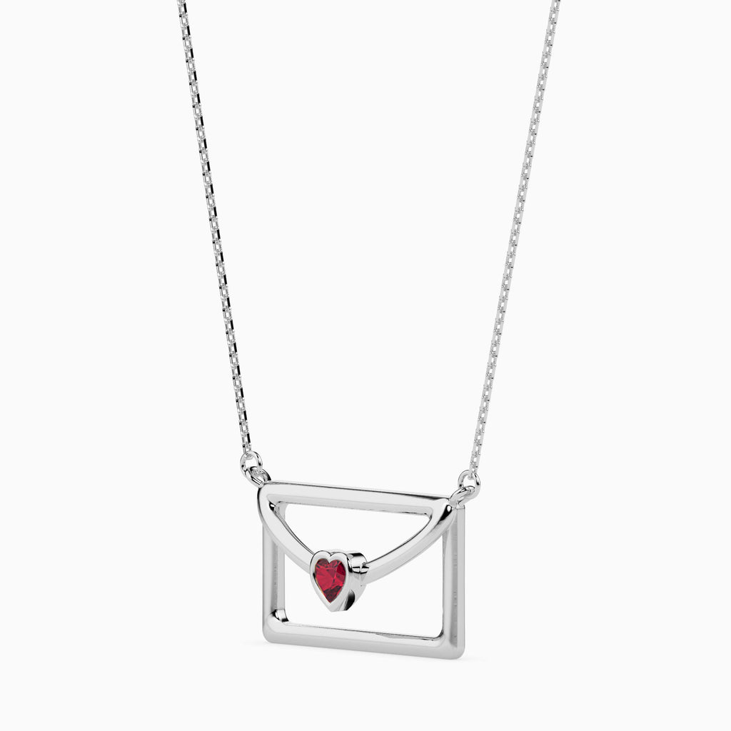 Magic Letter Of Love : Heart Valentine Pendant