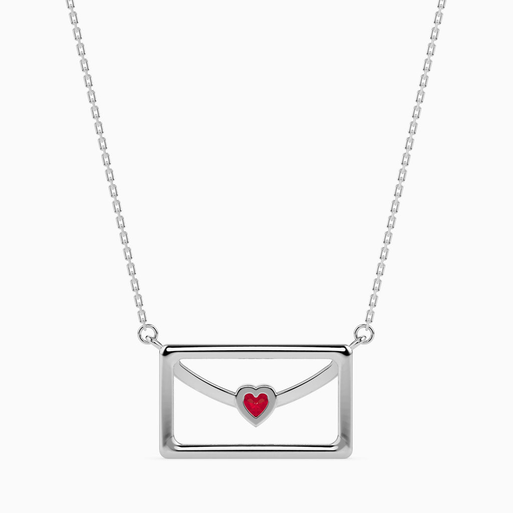 Magic Letter Of Love : Heart Valentine Pendant