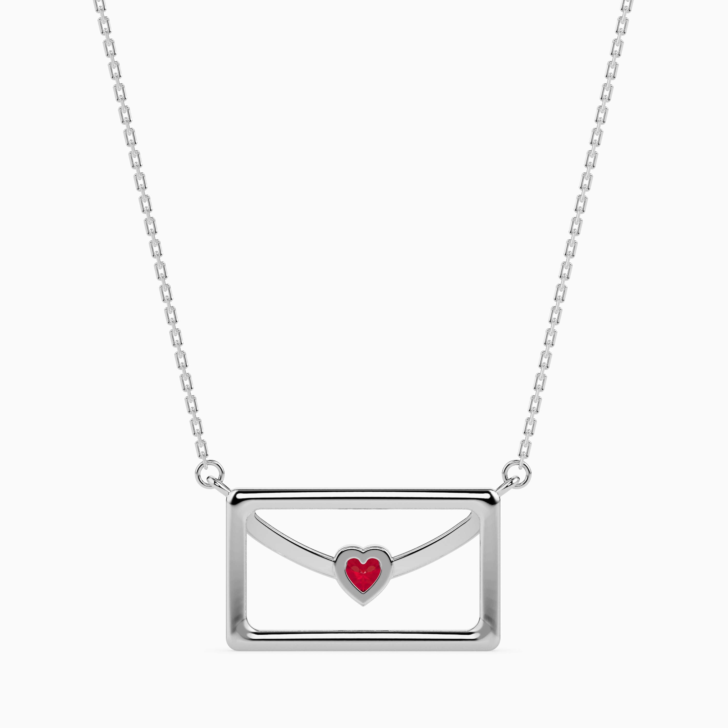 Magic Letter Of Love : Heart Valentine Pendant