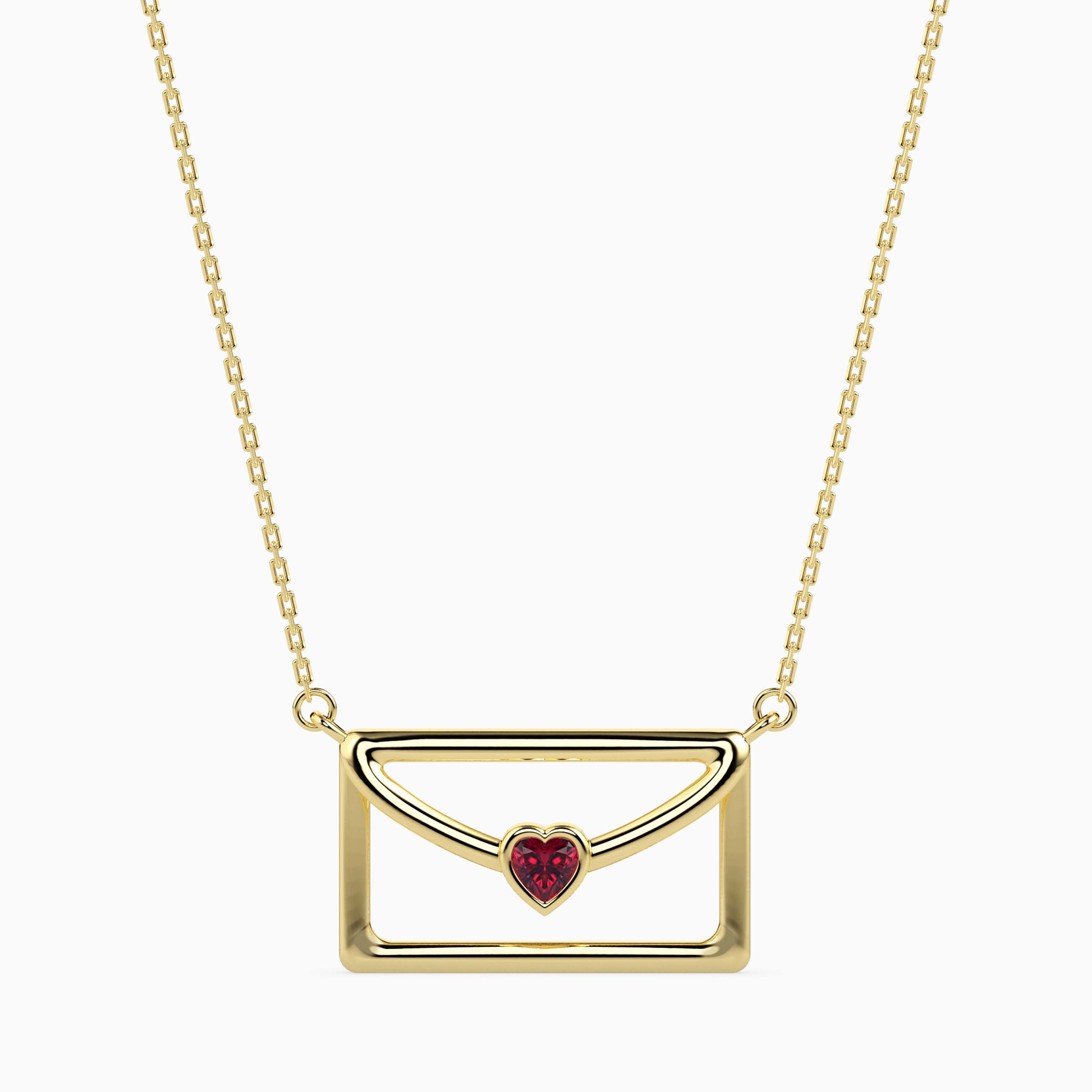 Magic Letter Of Love : Heart Valentine Pendant