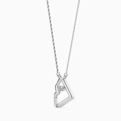 Magic Dazzling Diamond Heart Valentine Pendant