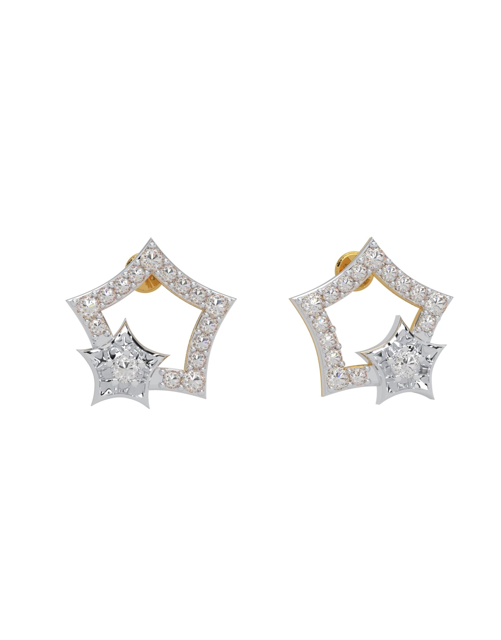 Magic Galaxy of Twinkling Stars Earrings