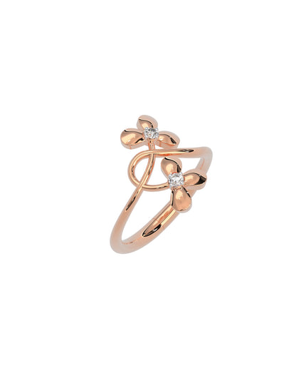 Magic Entangled Twinflower Ring