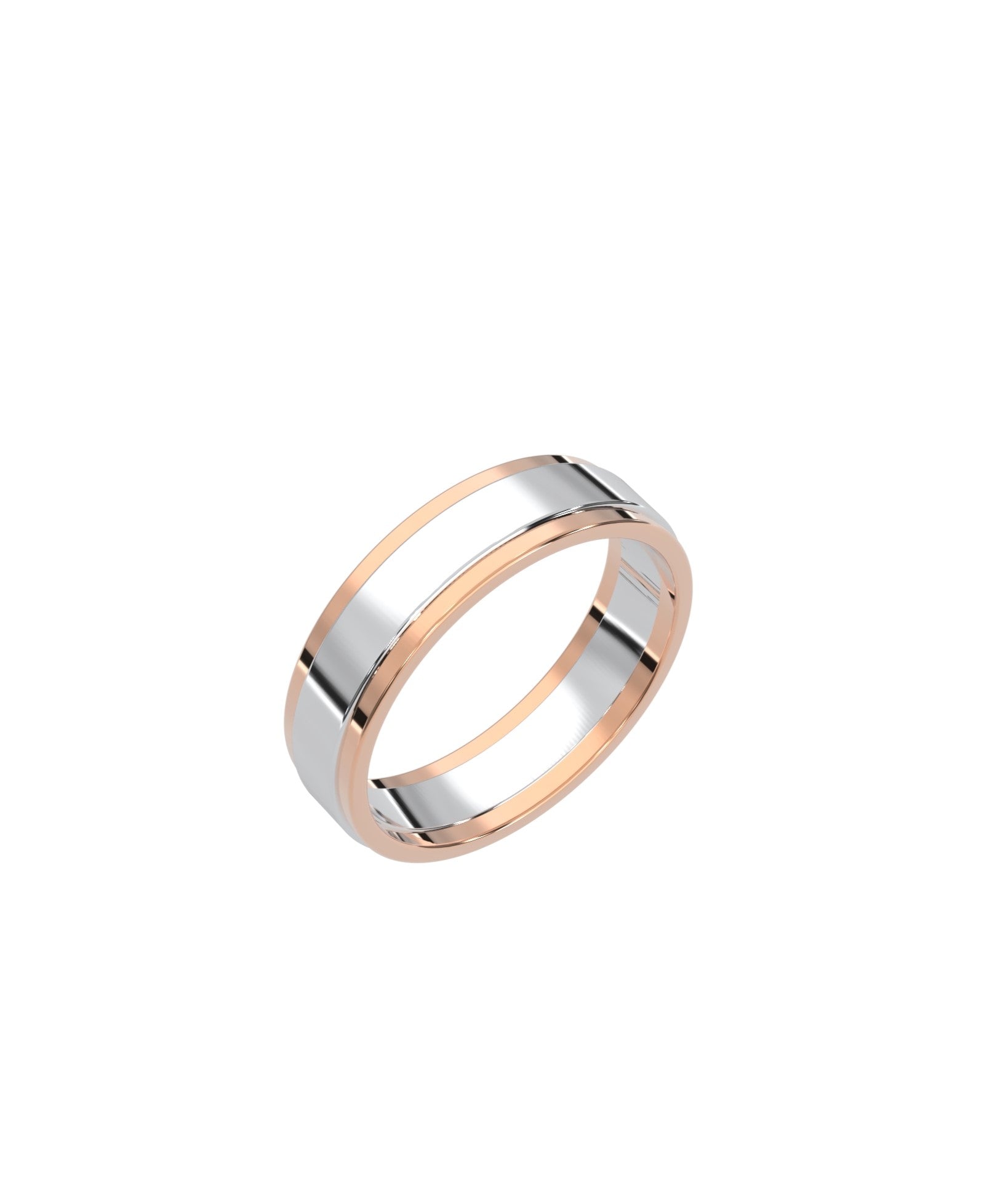 Magic Dual Colour Platinum Ring