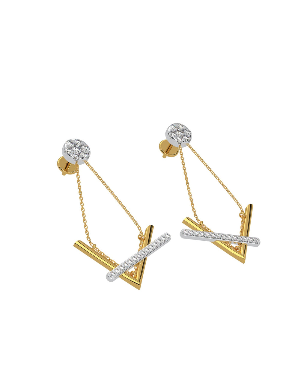 Magic Hanging Entangled Earrings