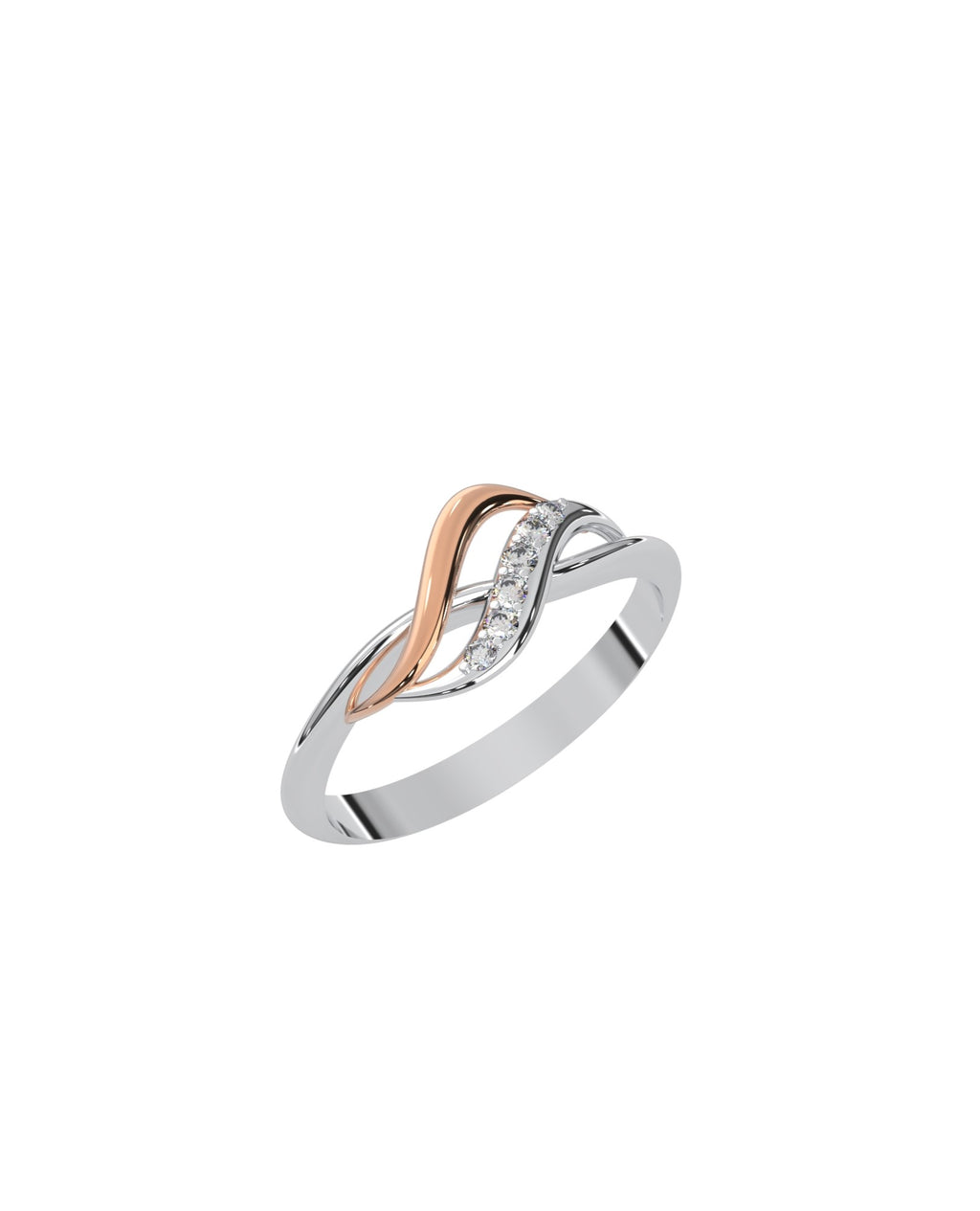 Magic Entangled Rose Gold Ring