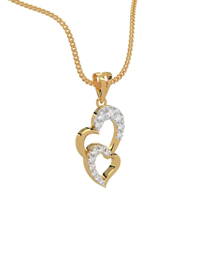 Magic Intertwined Droplets Of Love Pendant