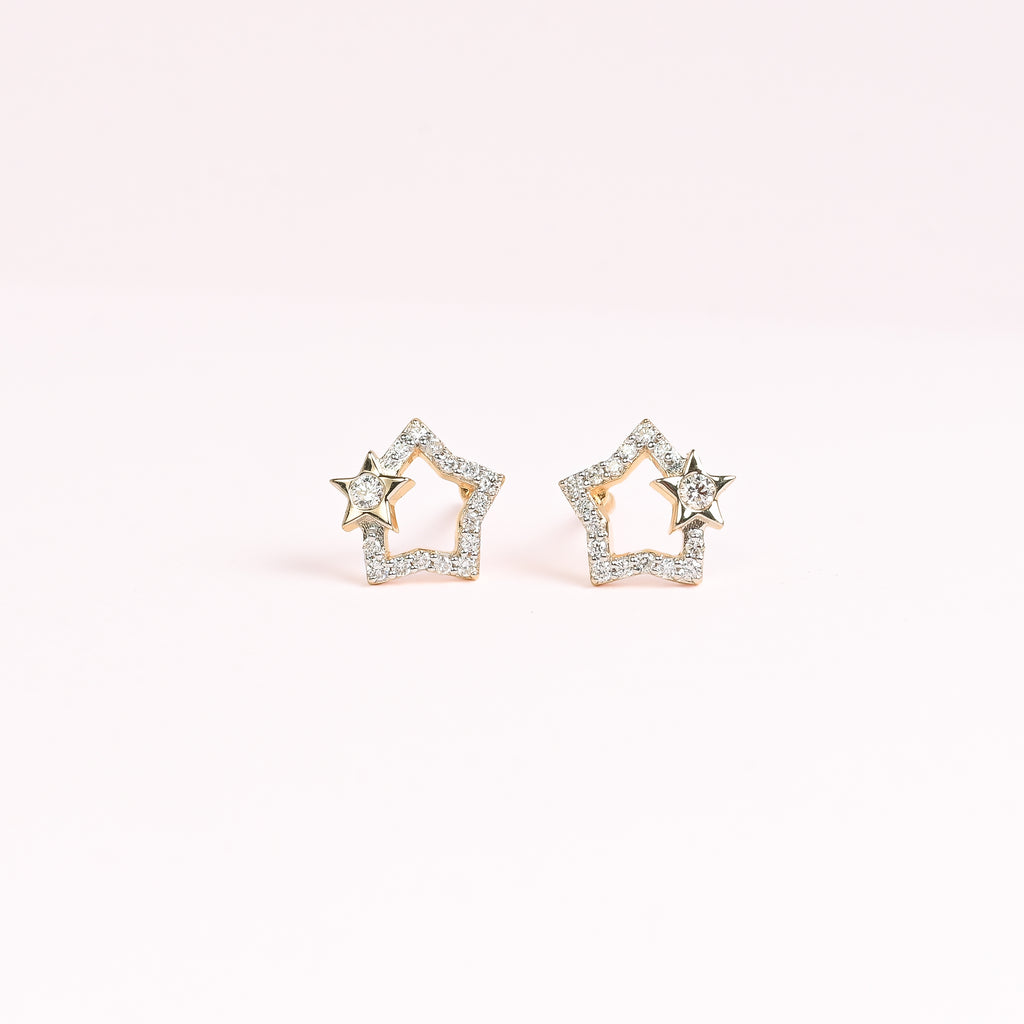 Magic Galaxy of Twinkling Stars Earrings