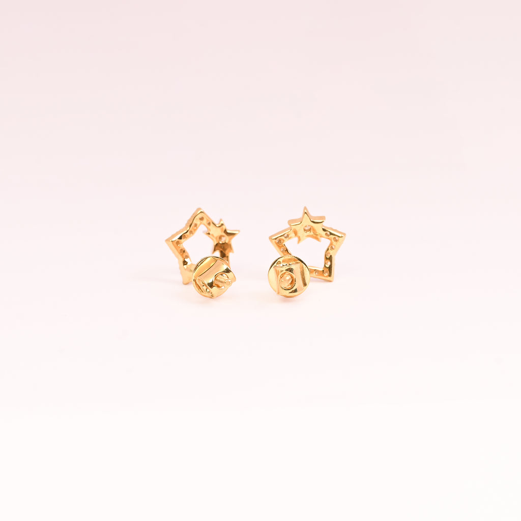 Magic Galaxy of Twinkling Stars Earrings