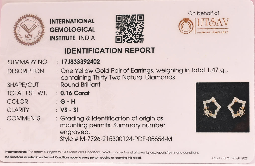 Magic Galaxy of Twinkling Stars Earrings