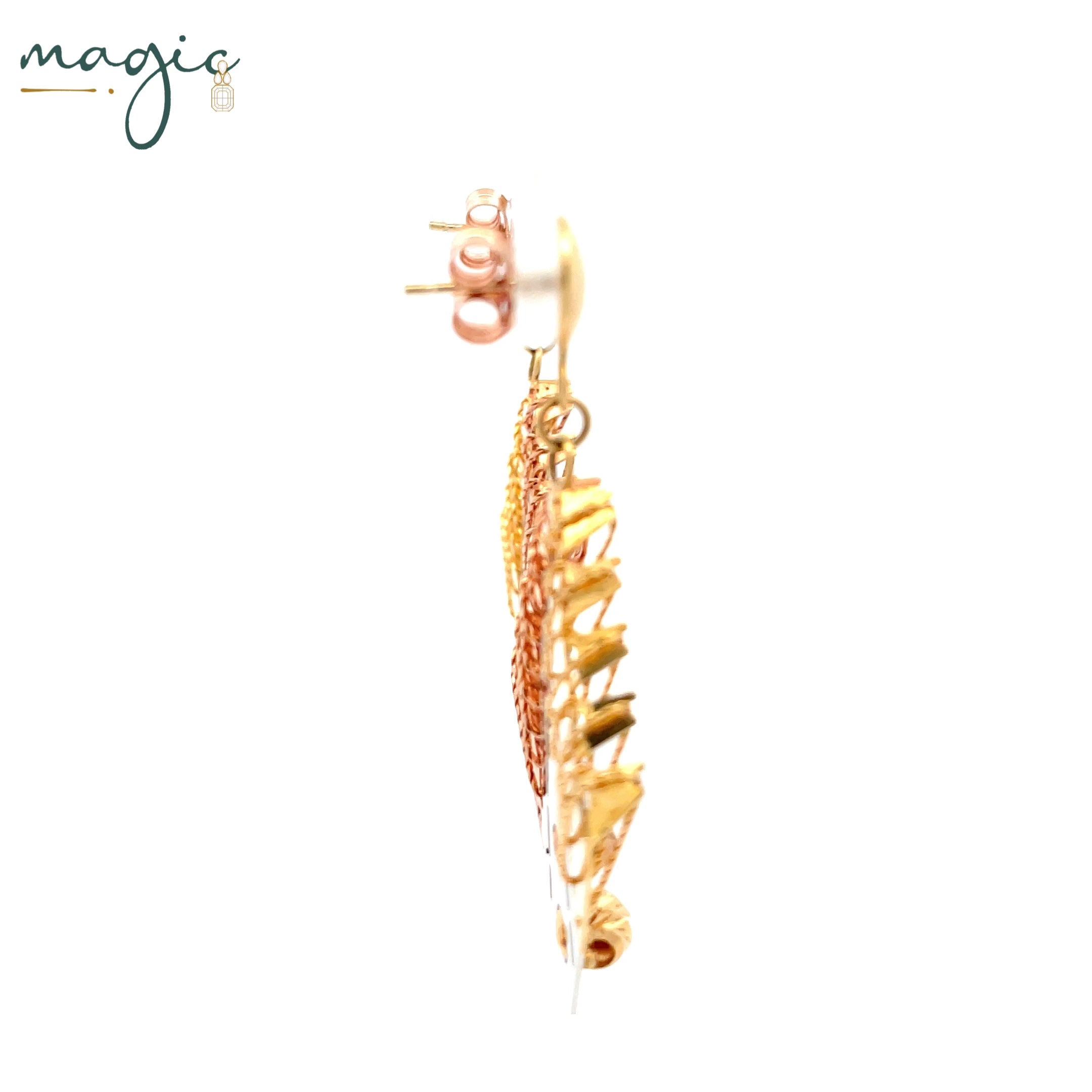 The Golden Diva Danglers