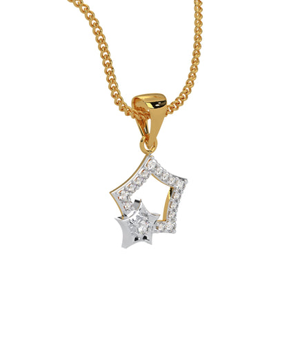 Magic Galaxy of Twinkling Stars Pendant