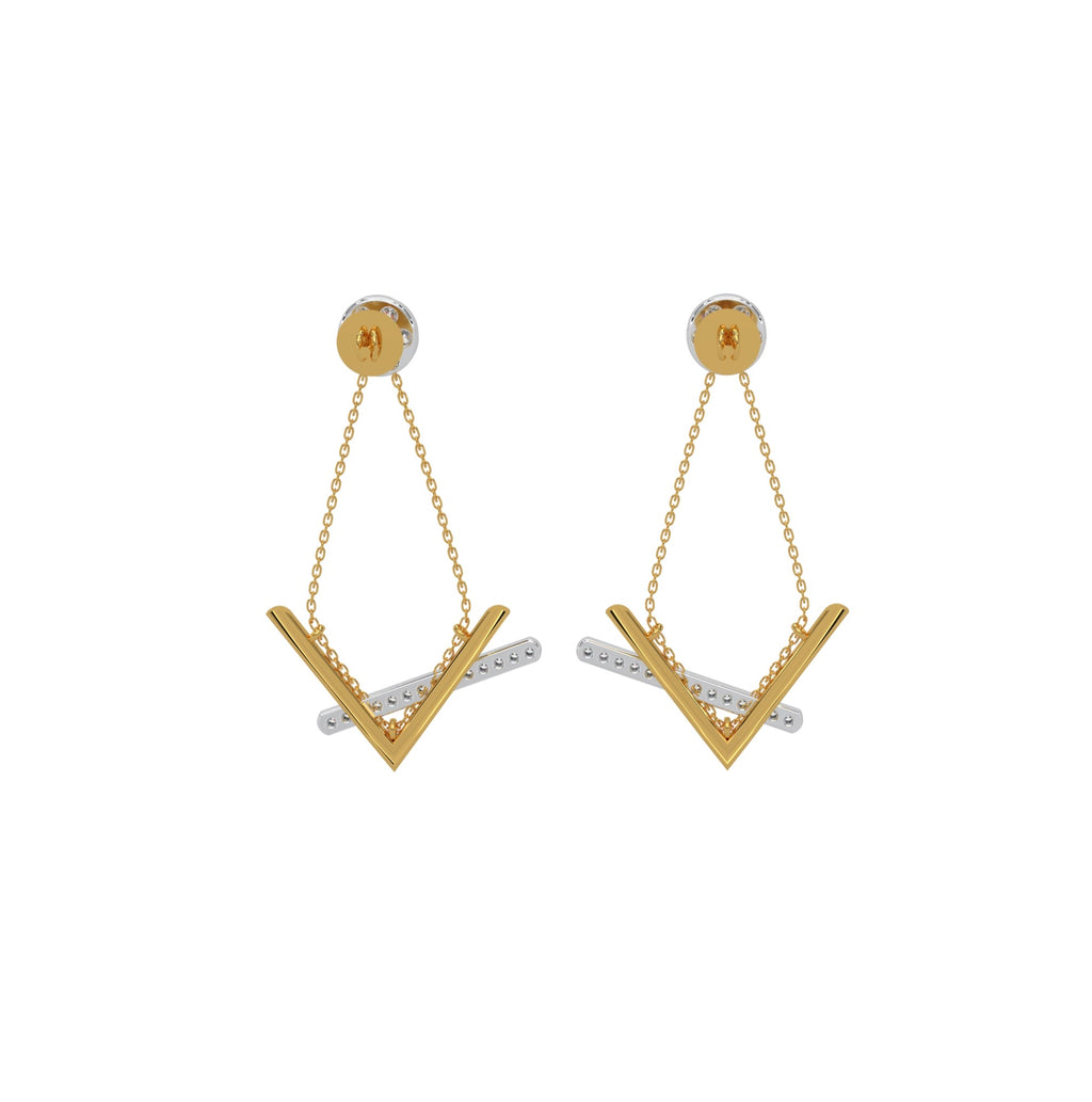 Magic Hanging Entangled Earrings