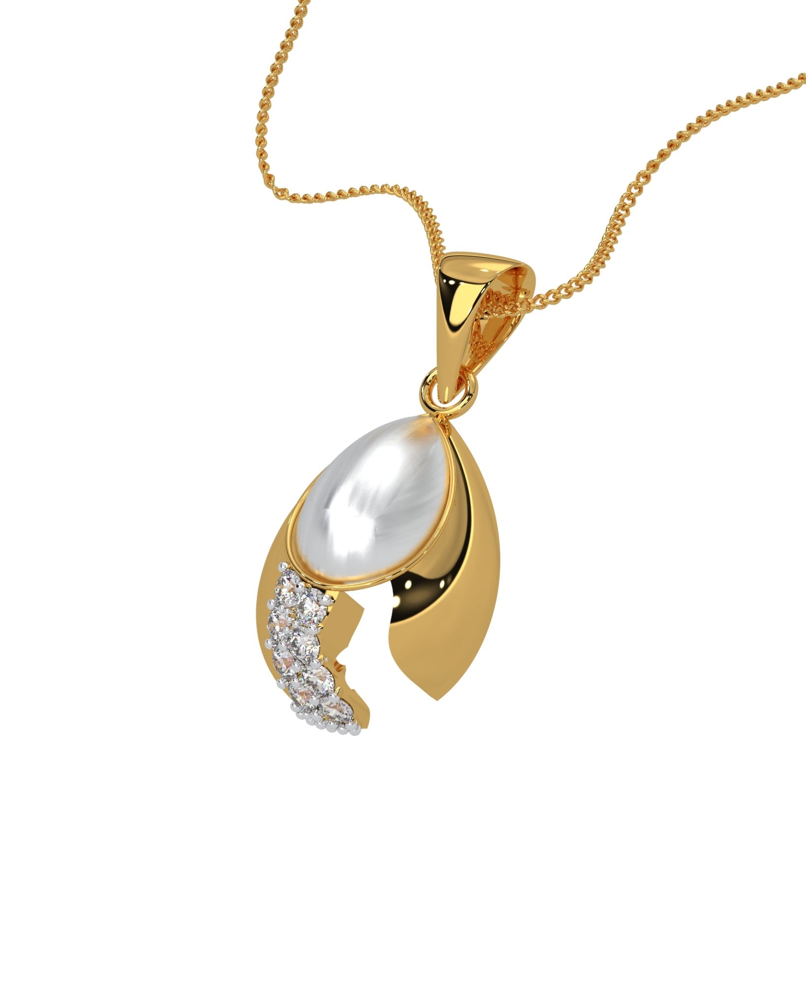 Magic Snow White Pendant