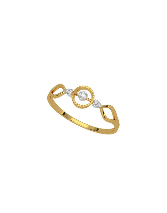 Magic Alluring Encircled Diamond Ring