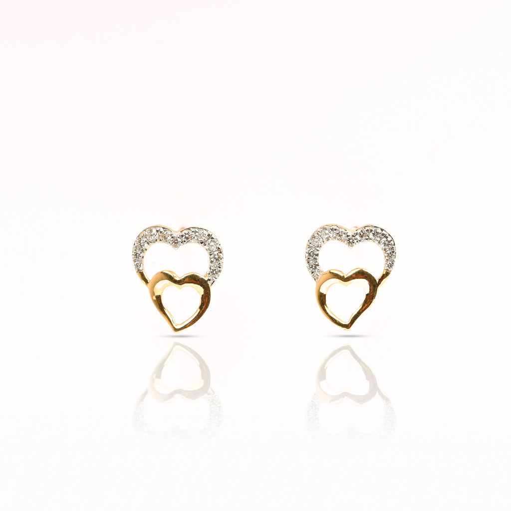 Magic Intertwined Droplets Of Love Earrings