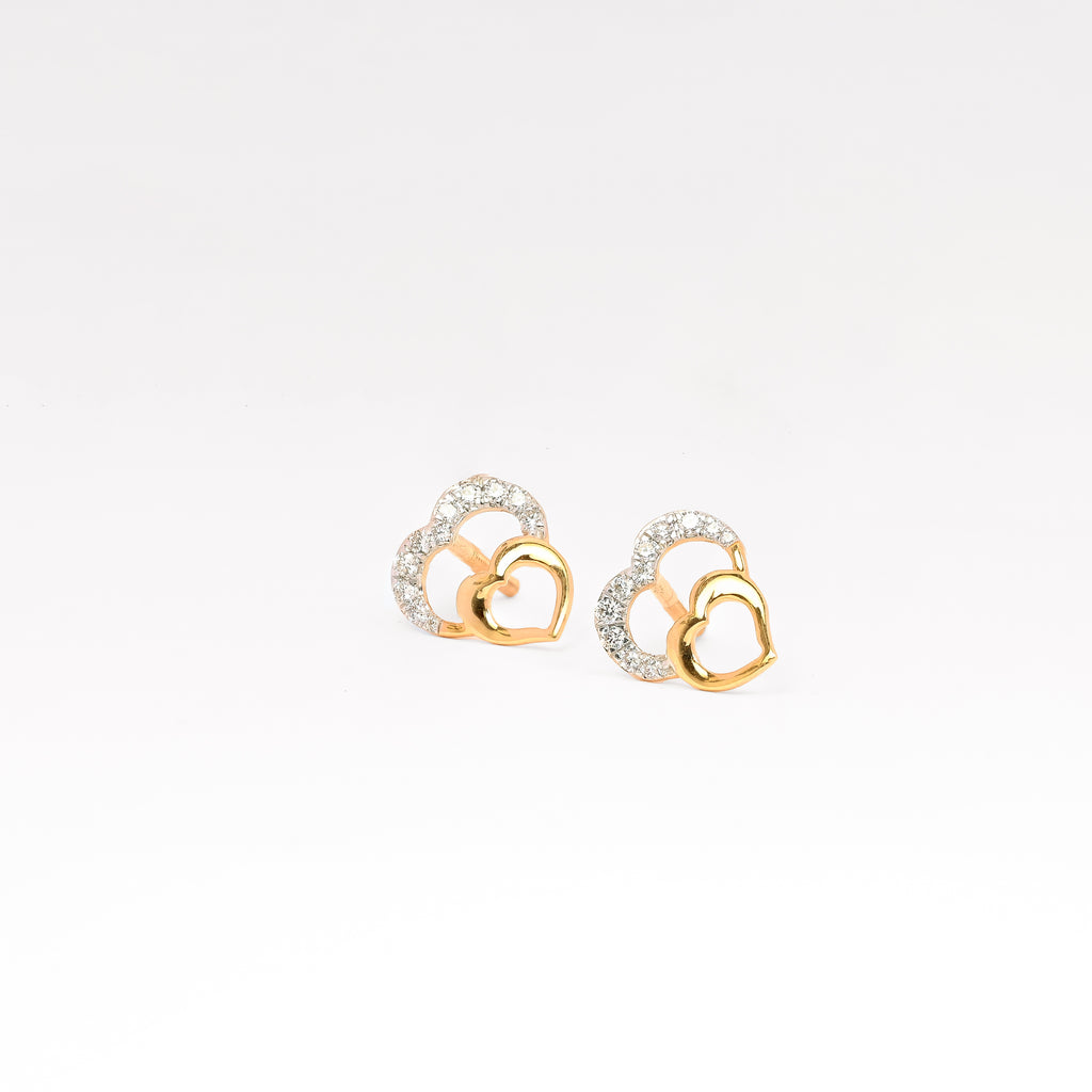 Magic Intertwined Droplets Of Love Earrings