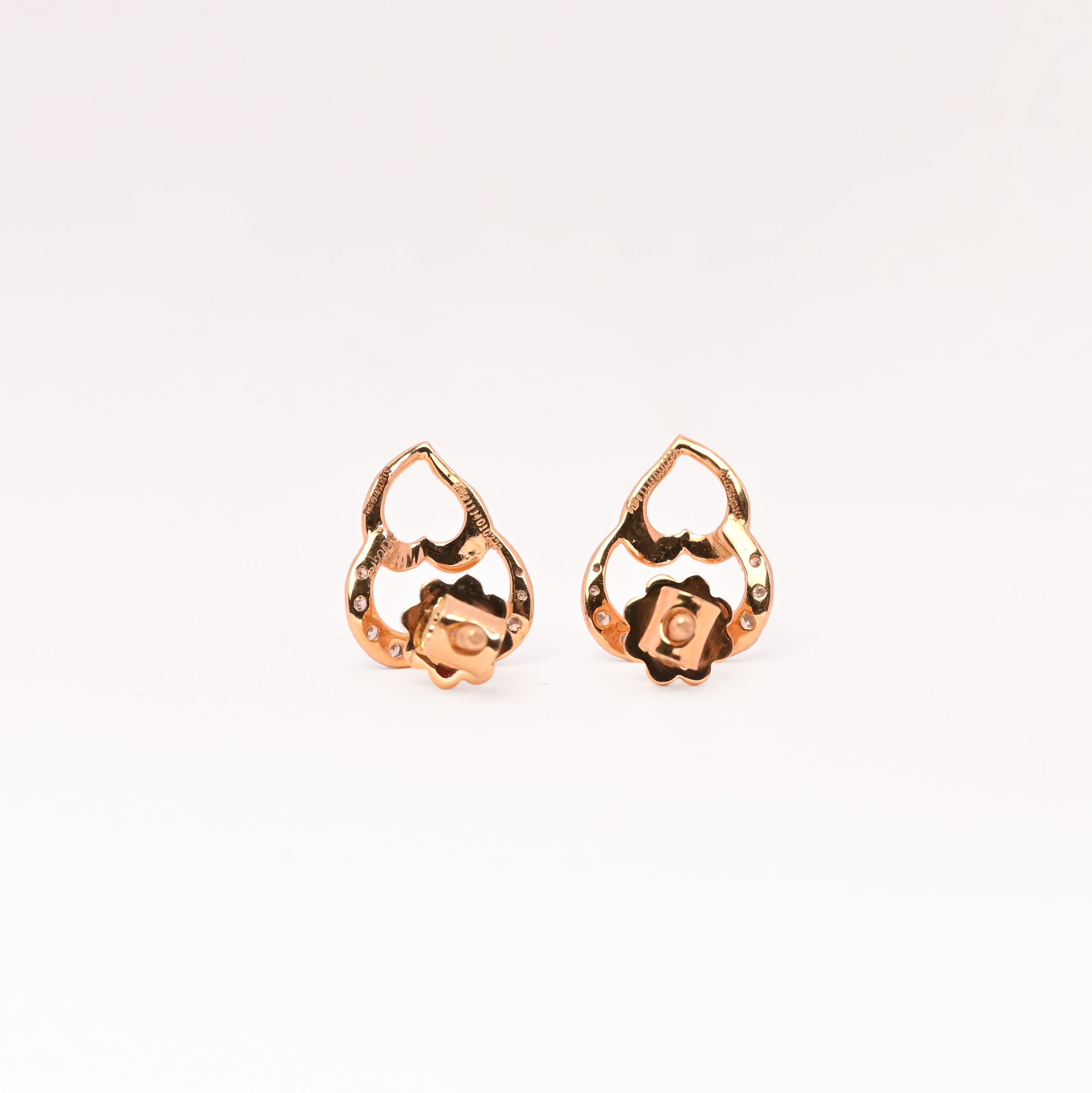 Magic Intertwined Droplets Of Love Earrings