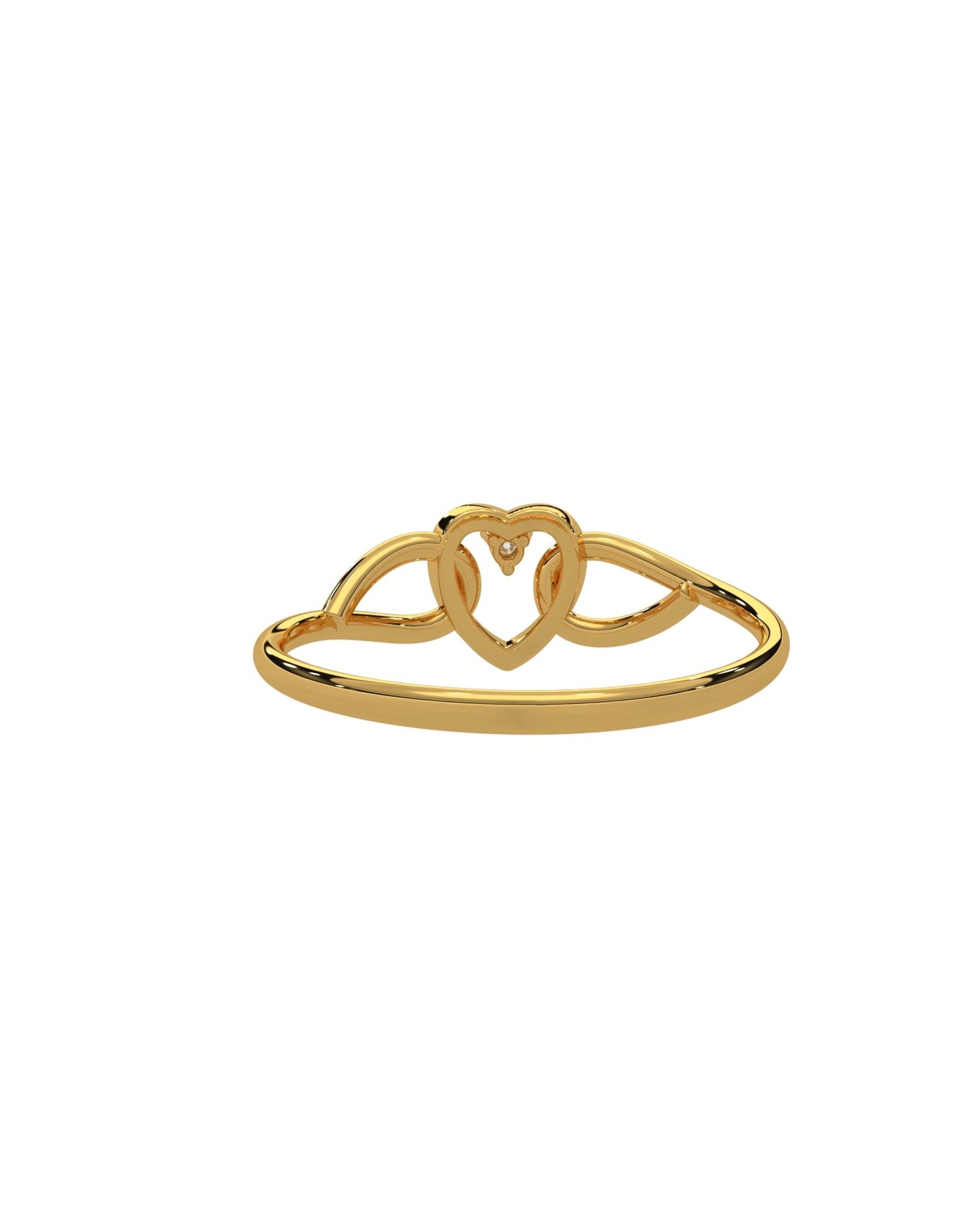 Magic Knotted Heart Ring