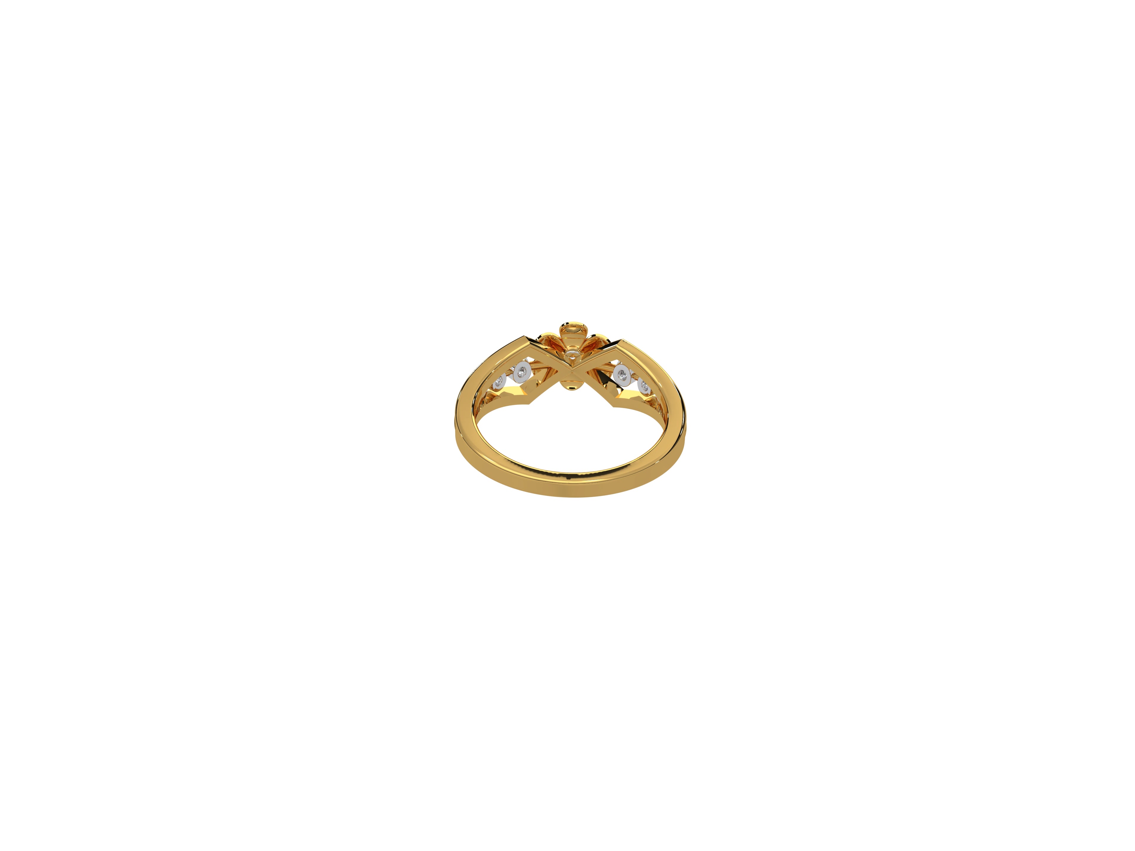 Magic Floral Grace Diamond Ring