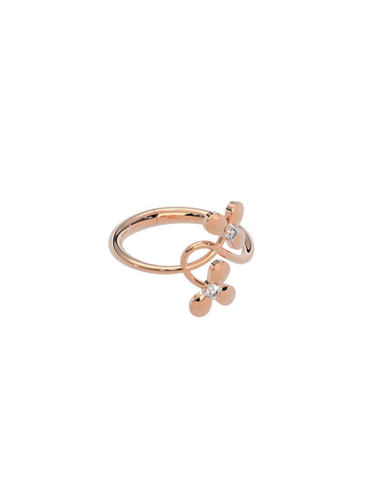 Magic Entangled Twinflower Ring