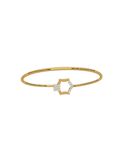 Magic Pentasquare Bangle Bracelet