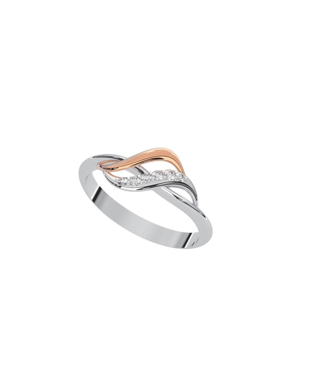 Magic Entangled Rose Gold Ring