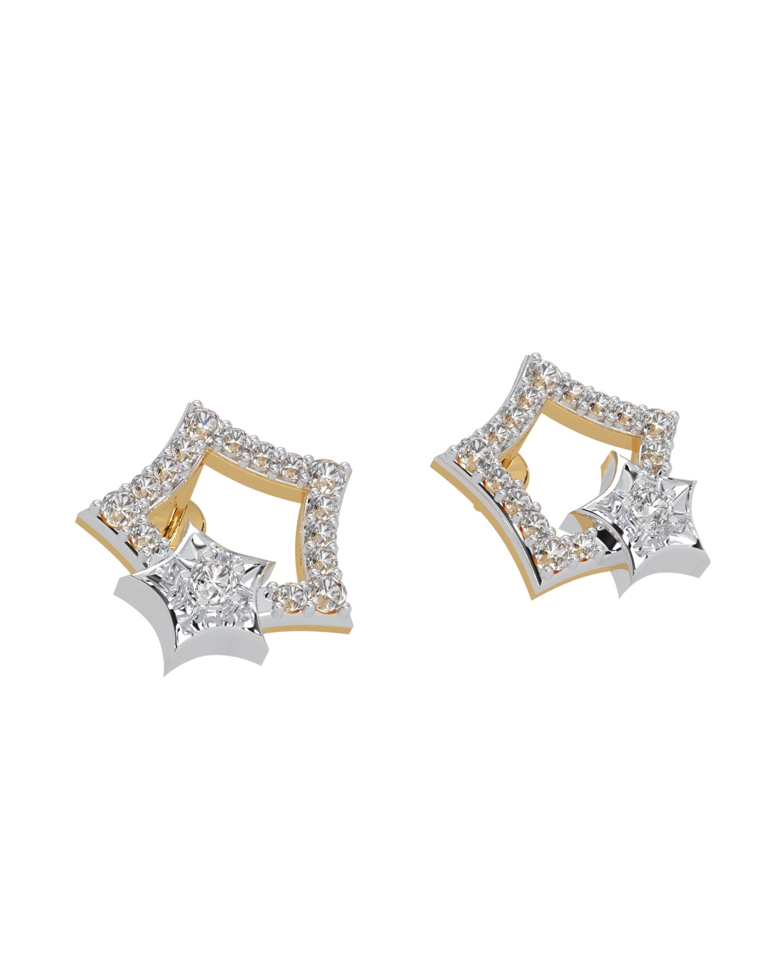 Magic Galaxy of Twinkling Stars Earrings