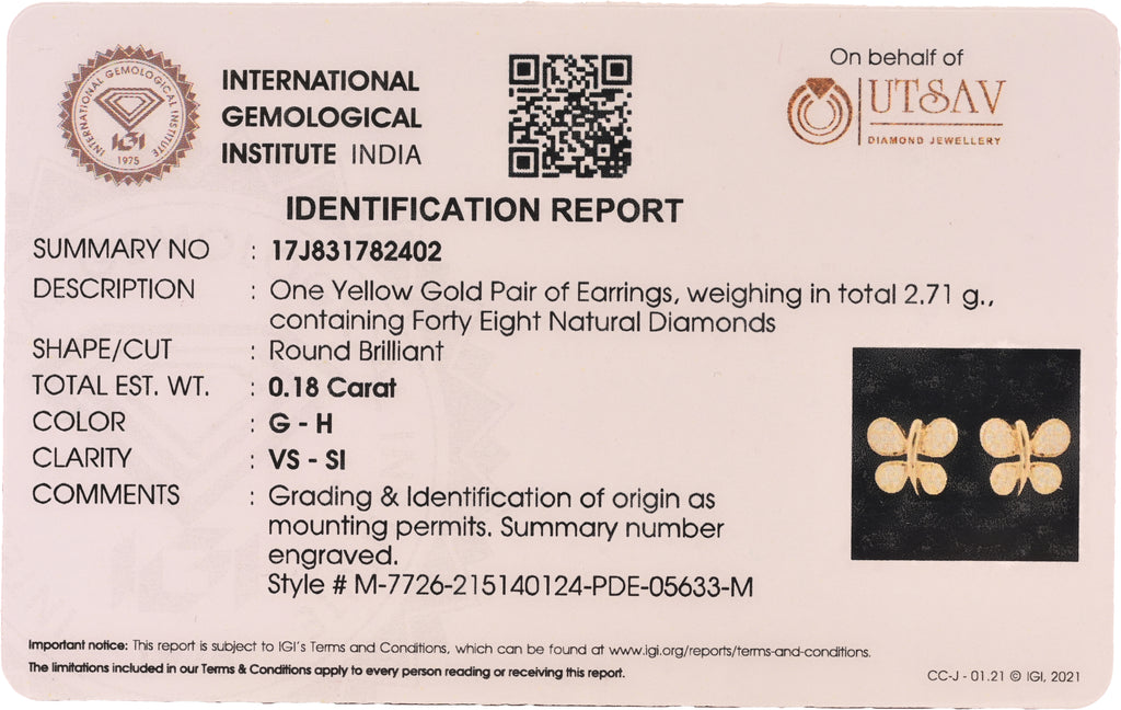 Magic Freedom of Liberty Butterfly Earrings