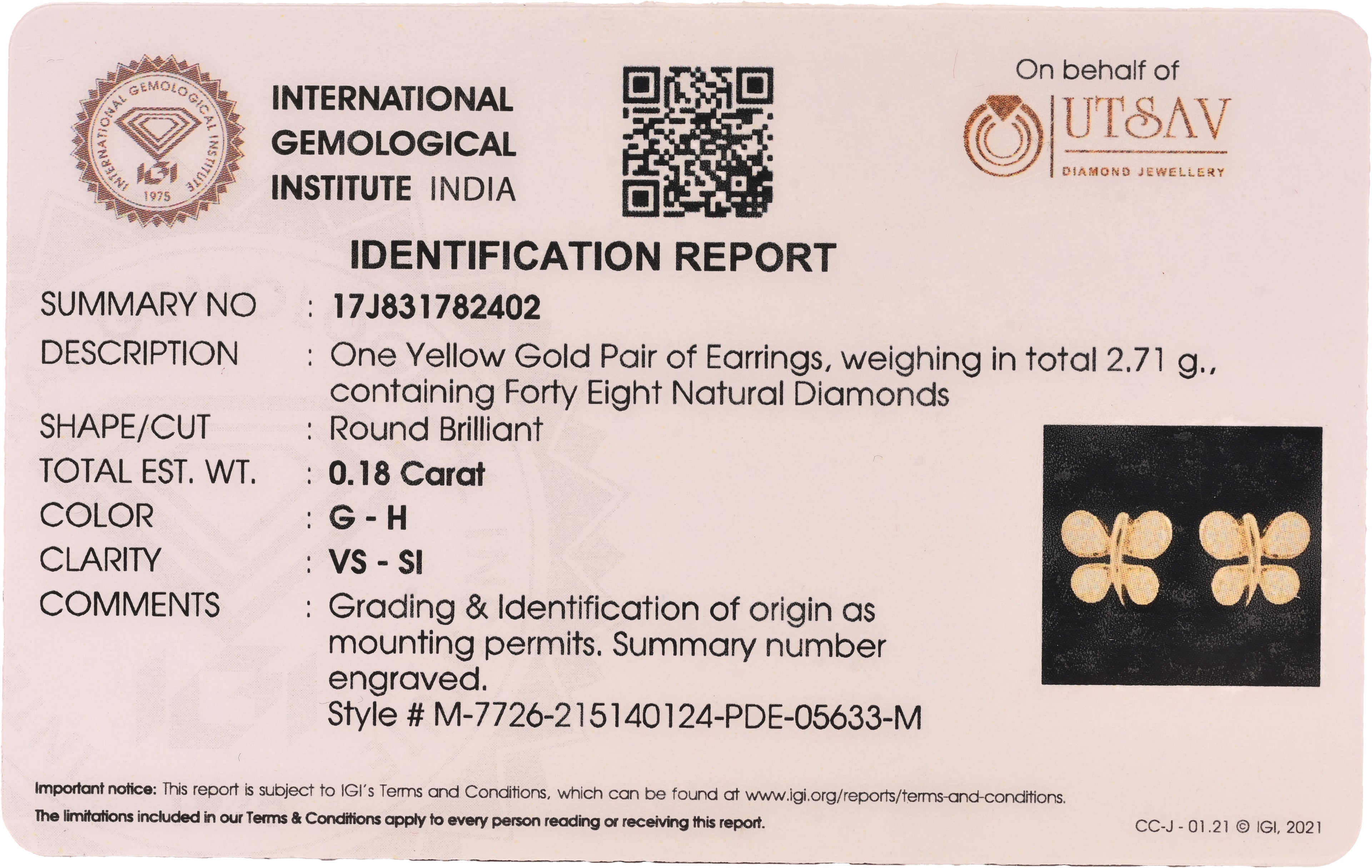 Magic Freedom of Liberty Butterfly Earrings