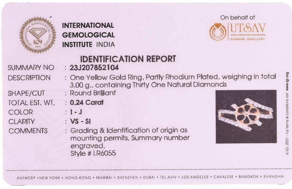 Magic Unflappable Pearl Studded Gold Ring