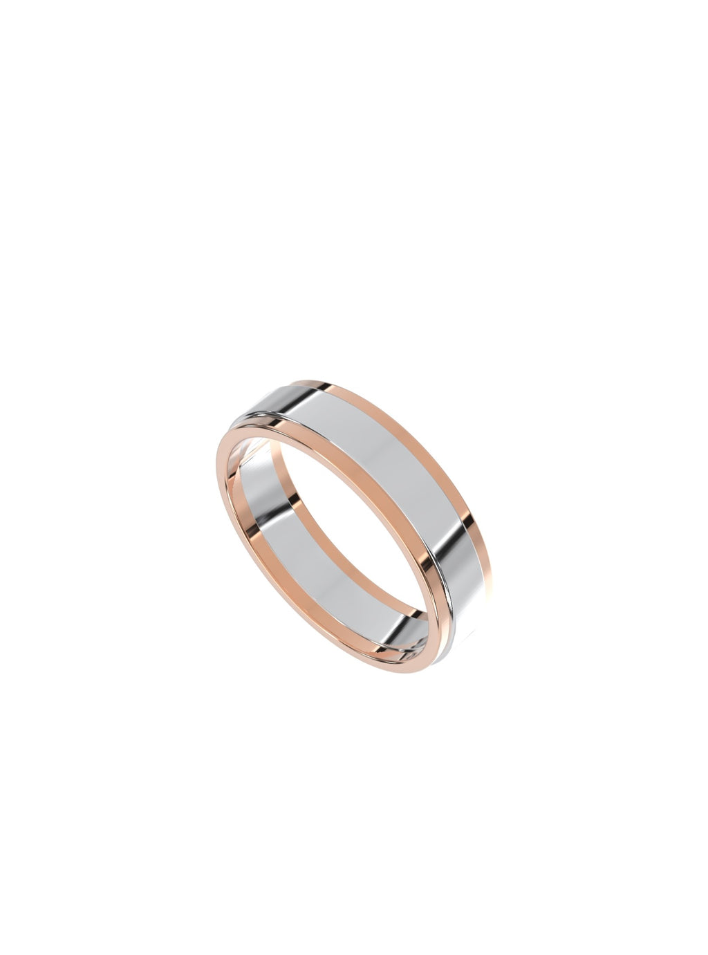 Magic Dual Colour Platinum Ring
