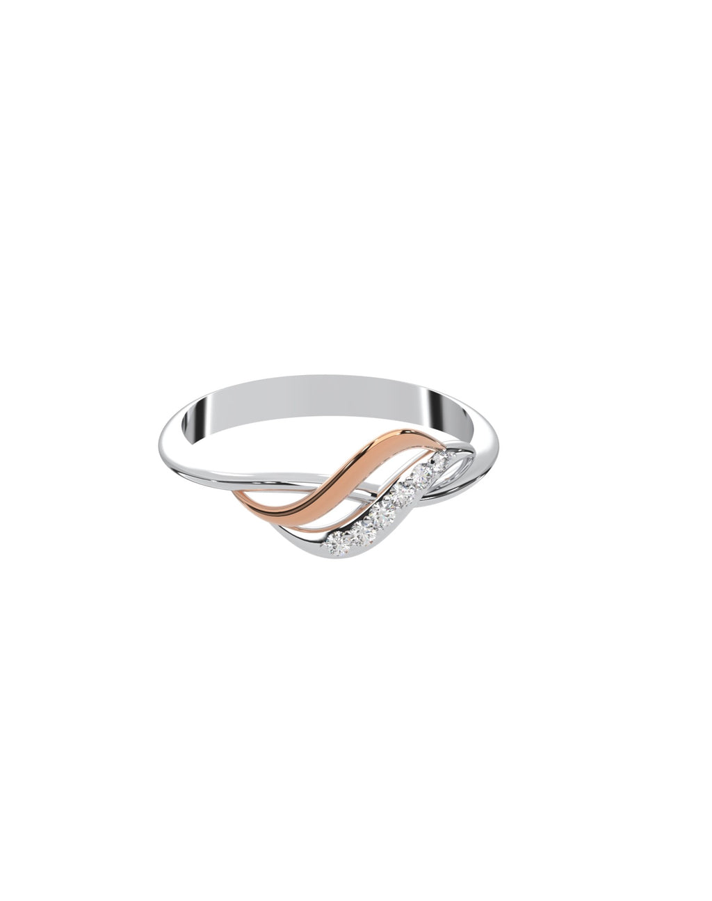 Magic Entangled Rose Gold Ring