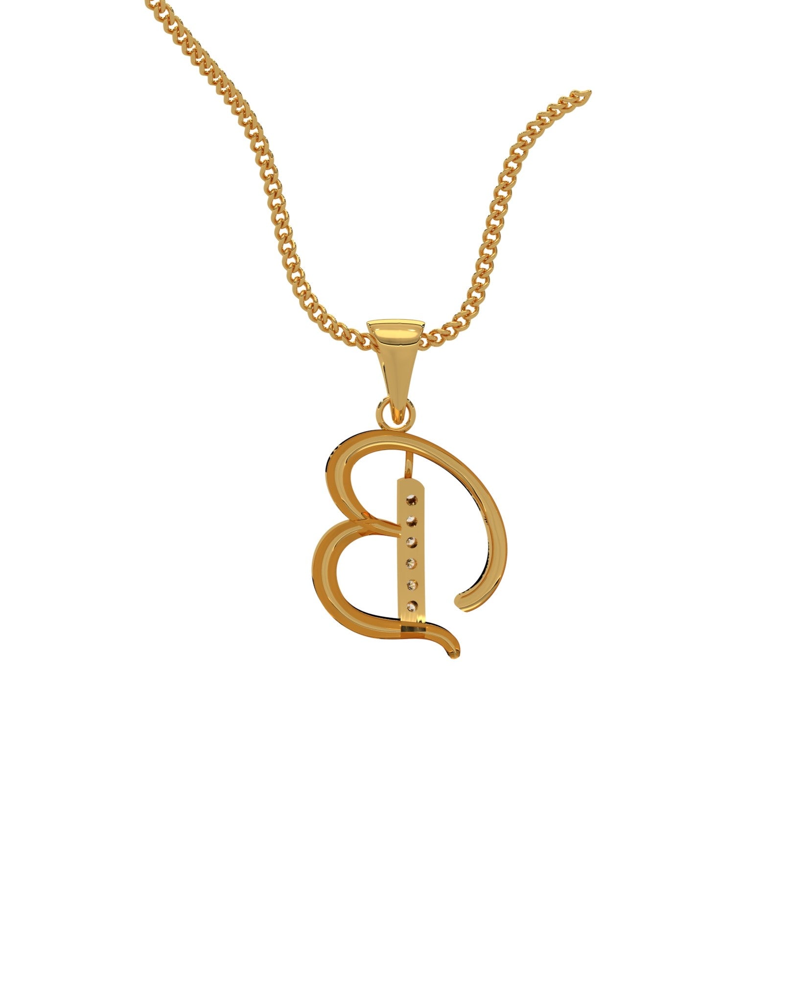 Magic Initial B Pendant