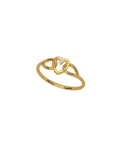 Magic Knotted Heart Ring