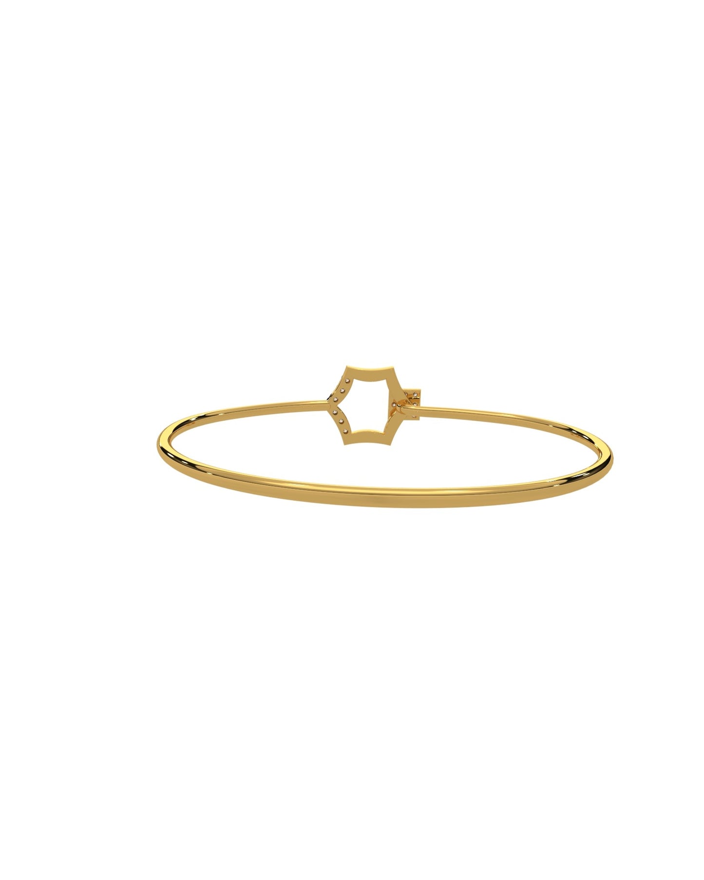 Magic Pentasquare Bangle Bracelet