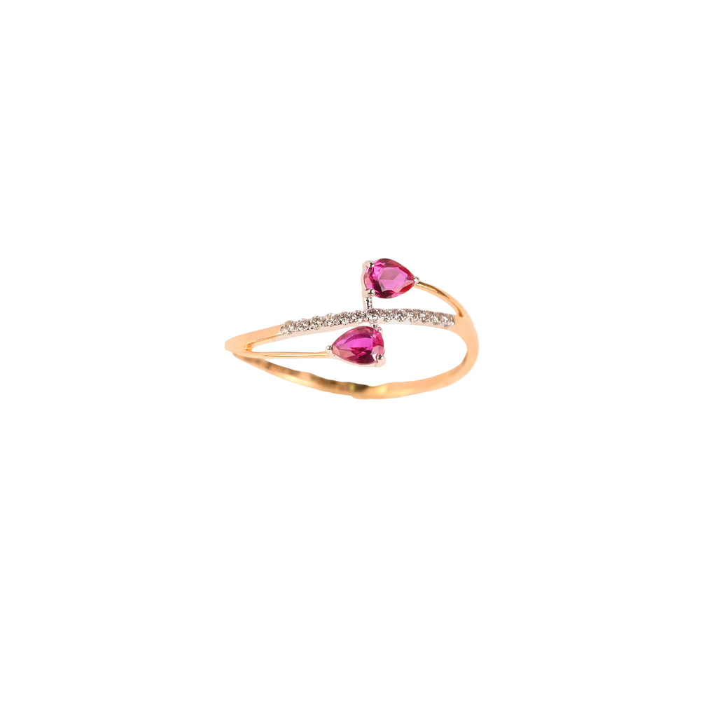 Magic Dual Droplet Ring
