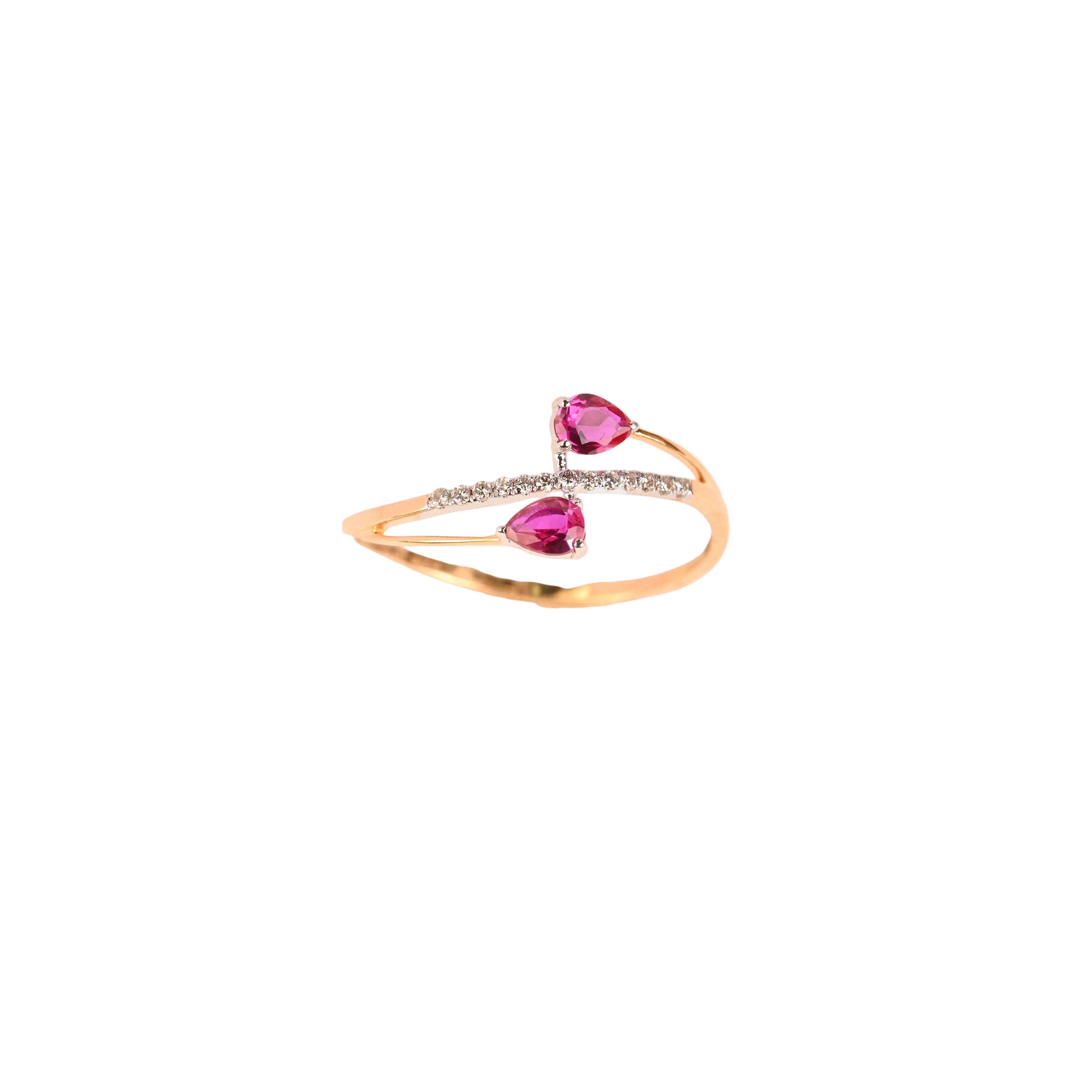 Magic Dual Droplet Ring