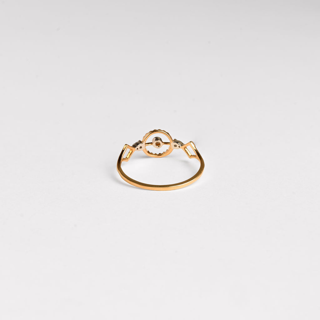 Magic Alluring Encircled Diamond Ring