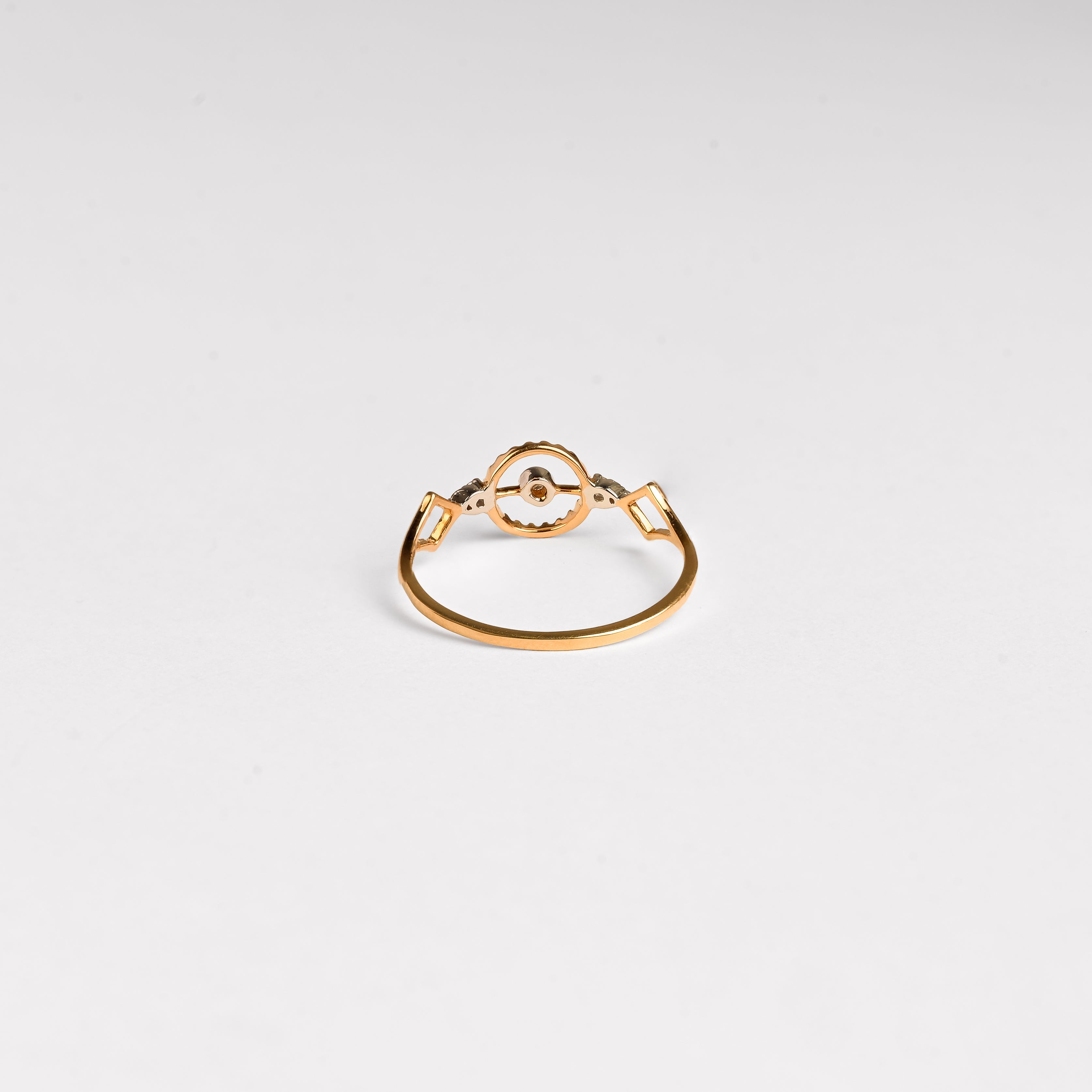 Magic Alluring Encircled Diamond Ring