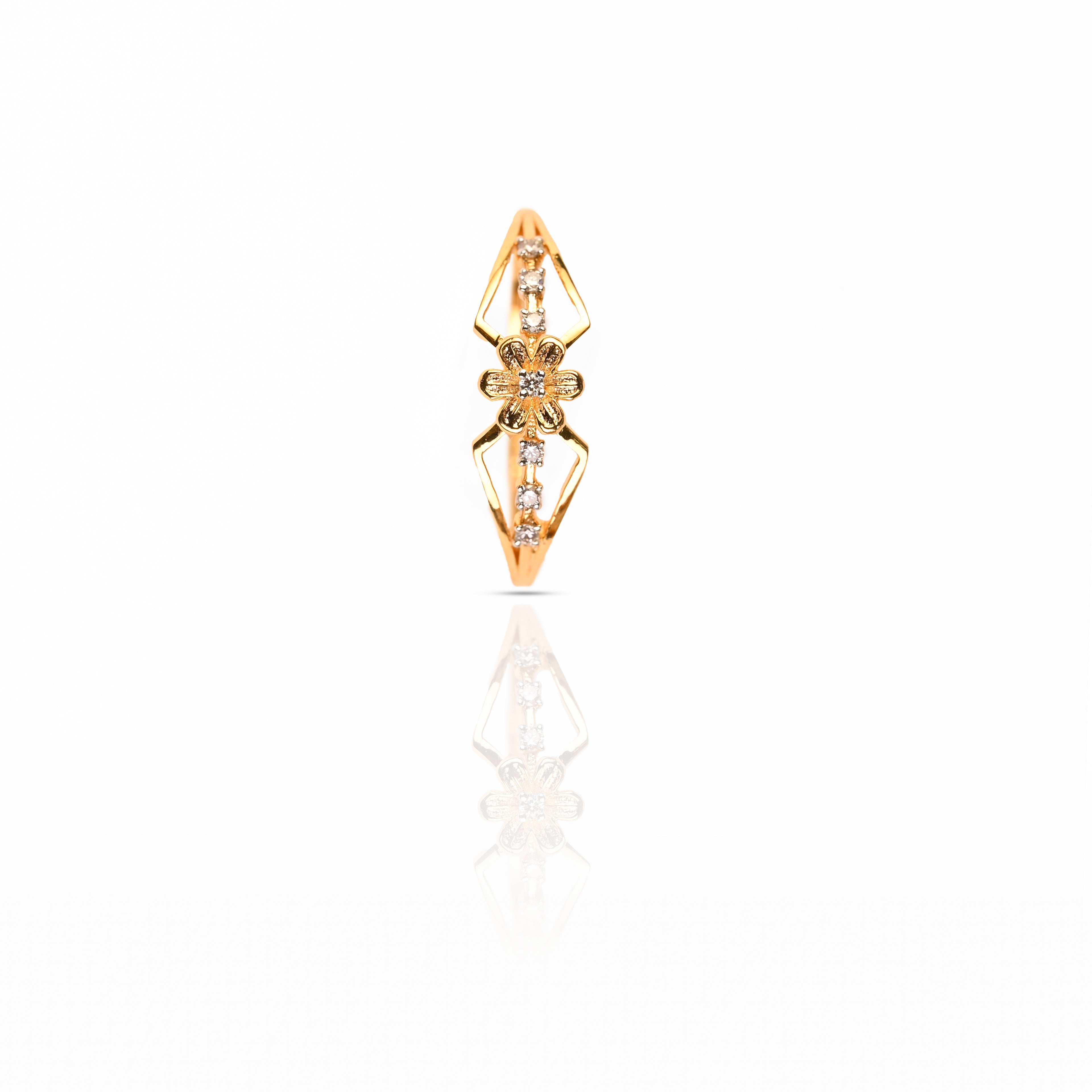 Magic Floral Grace Diamond Ring