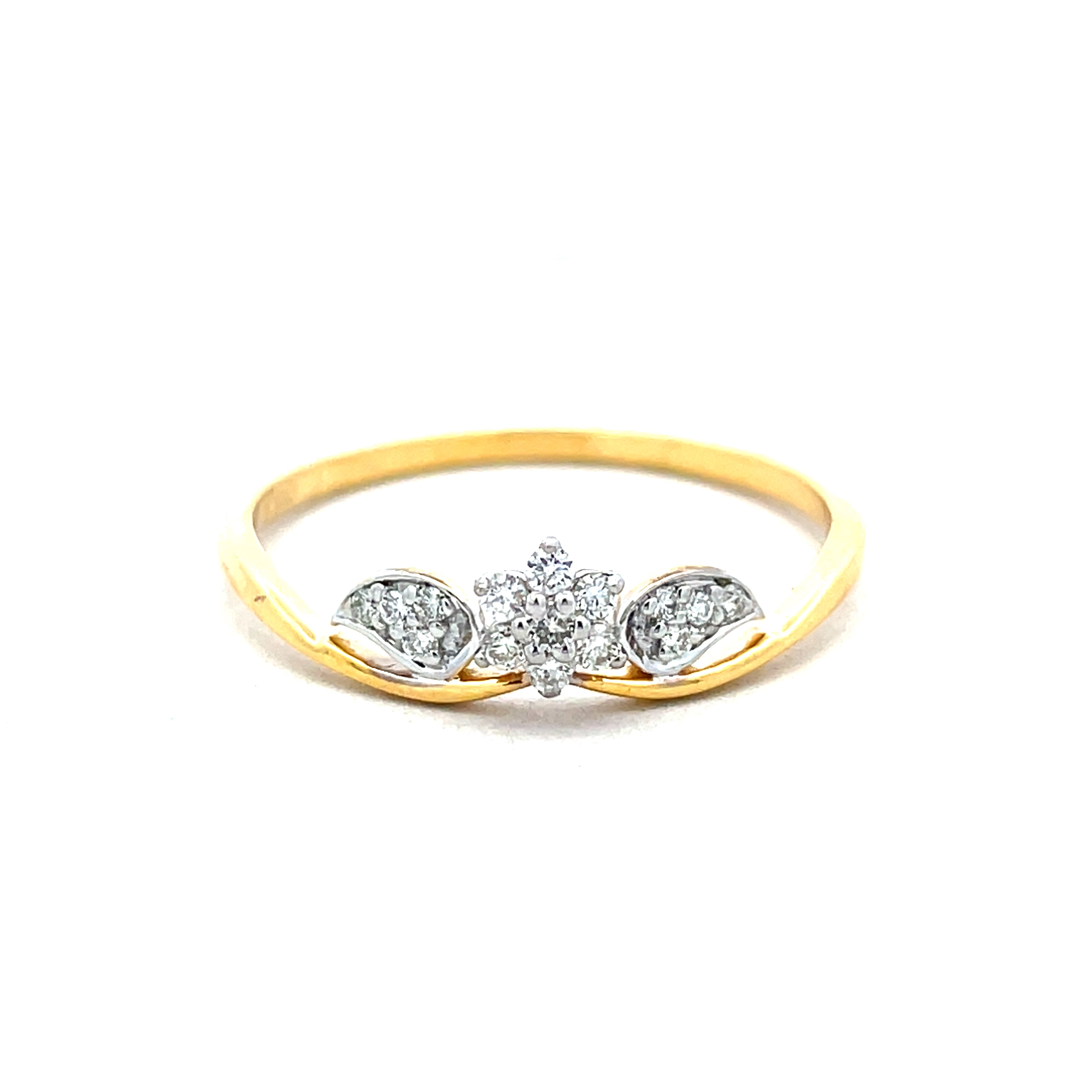 Yellow Gold Diamond Multi-Stone Ring
