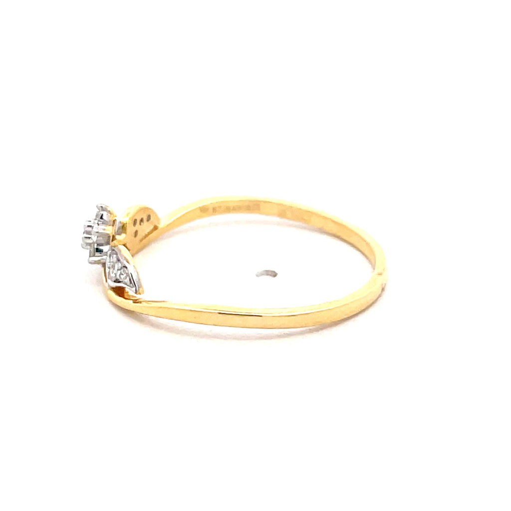 Yellow Gold Diamond Multi-Stone Ring