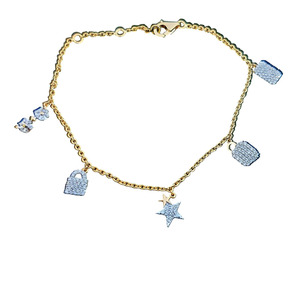 Stunning Intricate Drops Magic Chain Bracelet