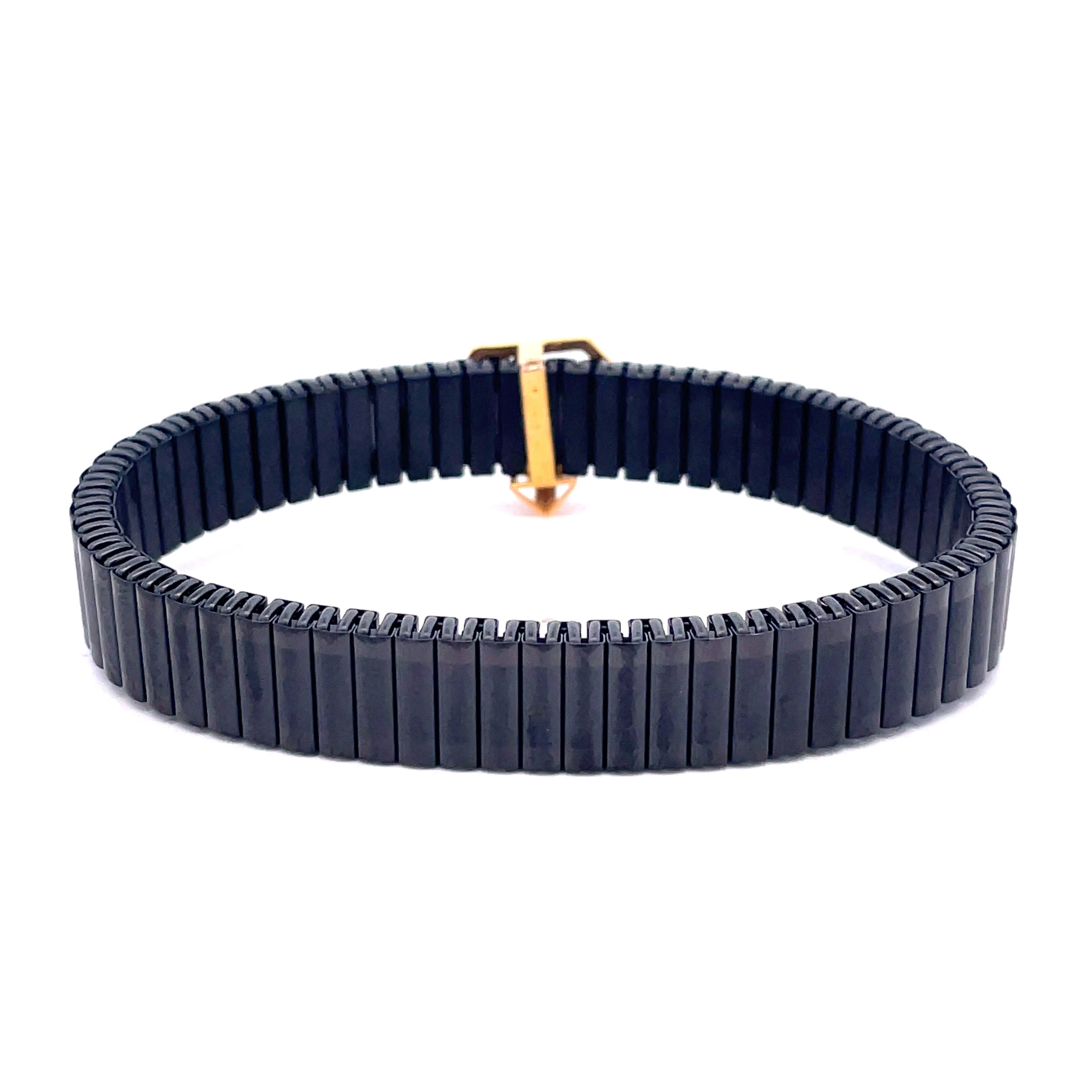 Black Crown Bracelet for Men