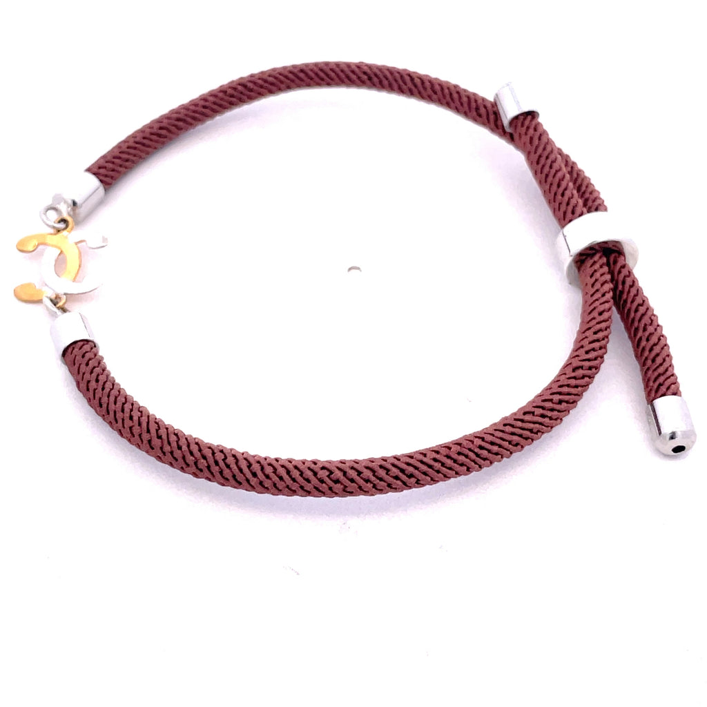 Brown Horseshoe Bracelet for Men