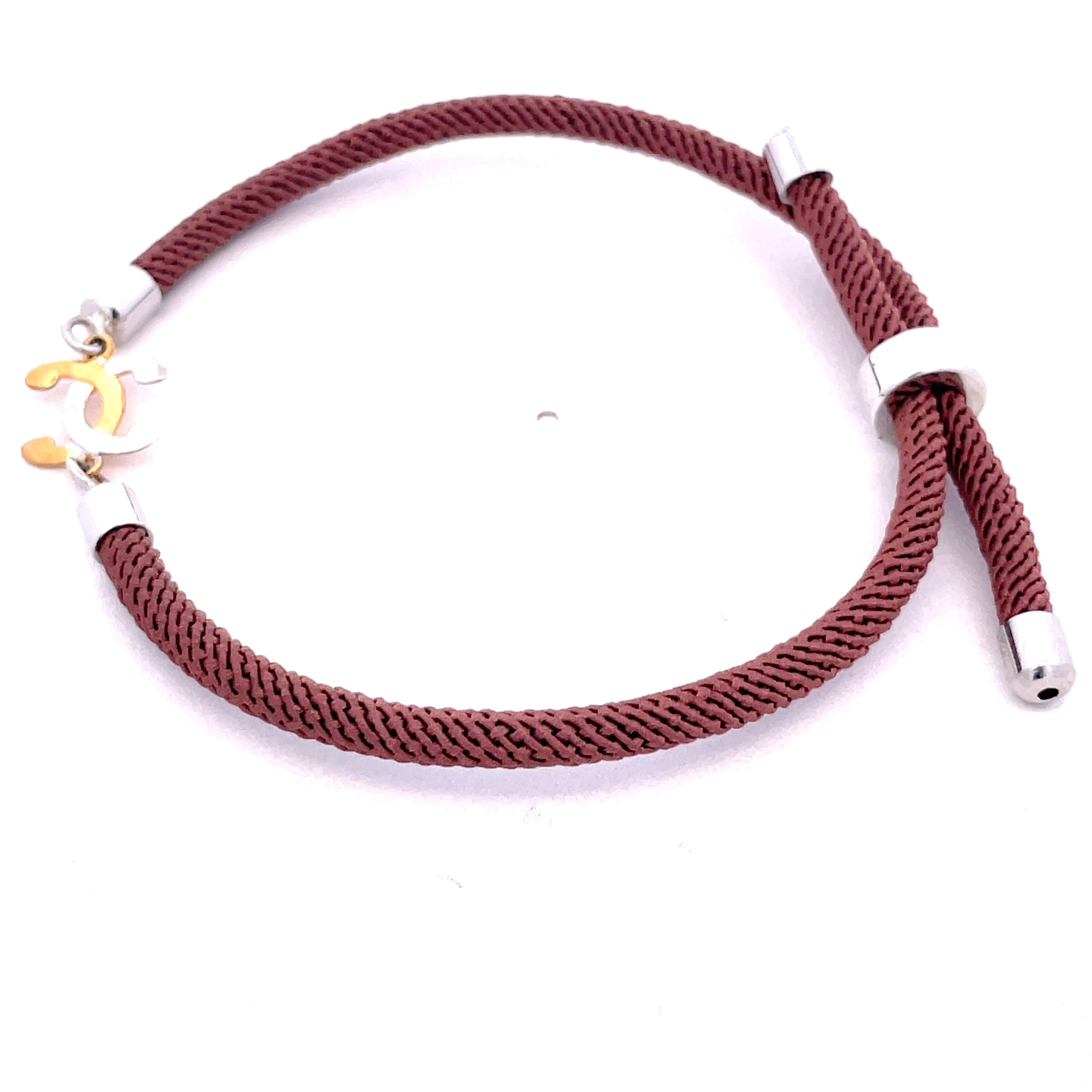 Brown Horseshoe Bracelet for Men