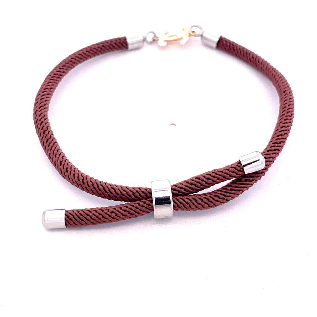 Brown Horseshoe Bracelet for Men