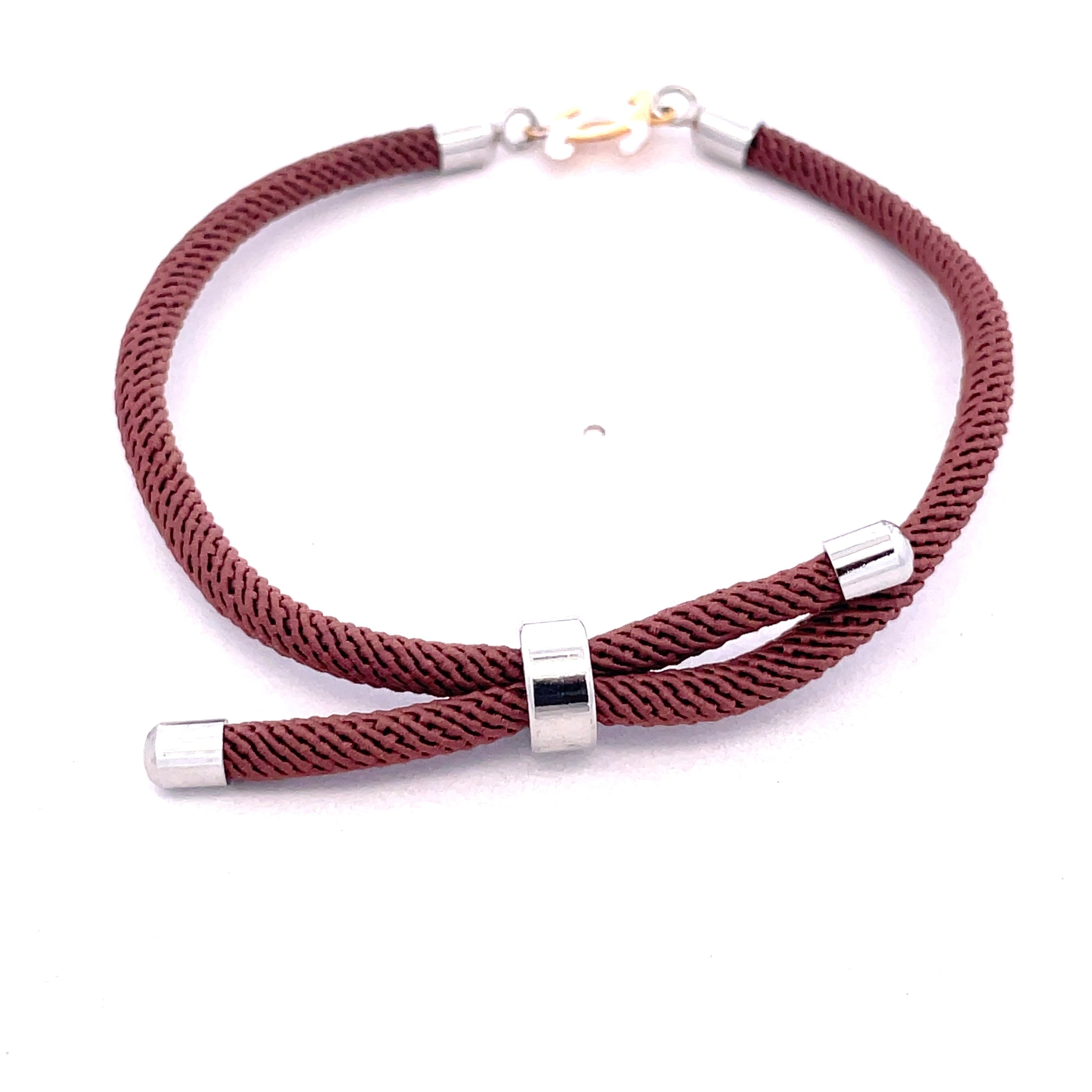 Brown Horseshoe Bracelet for Men