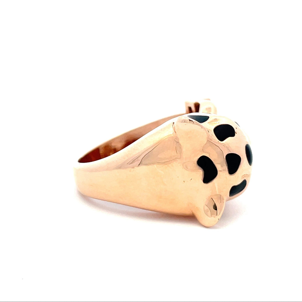 The Elegant Panther Ring